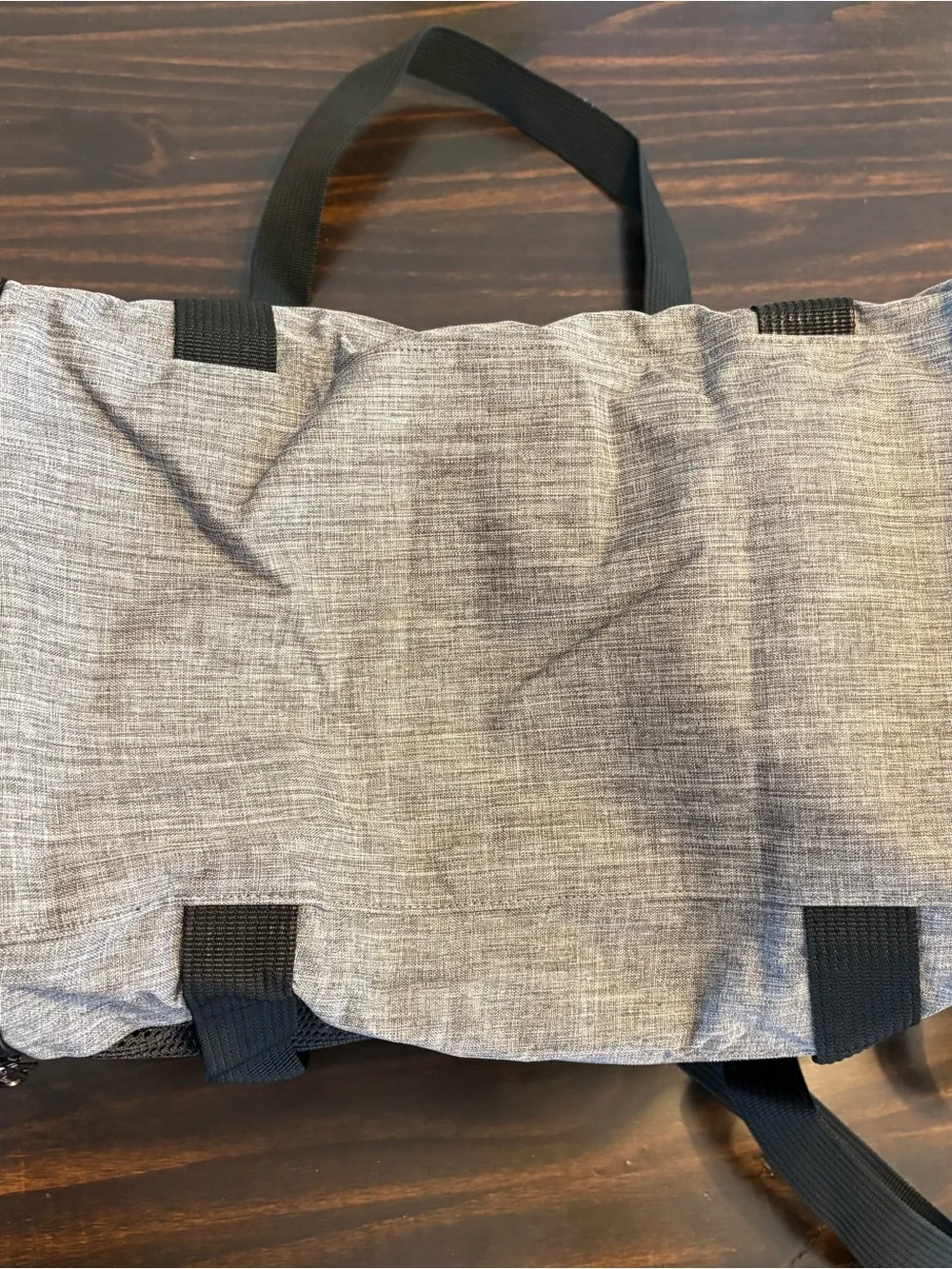 Vceoa Gray Soft-Sided Pet Carrier Cat Dog Travel Bag Mesh NWOT